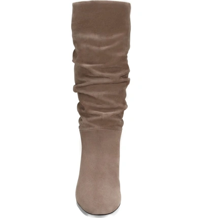 Shop Via Spiga V-naren Slouchy Boot In Clay Suede