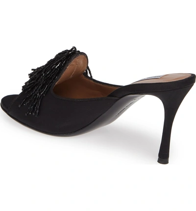 Shop Tabitha Simmons Pammy Beaded Slide Sandal In Black