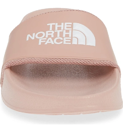 Shop The North Face Base Camp Ii Slide Sandal In Misty Rose/ White