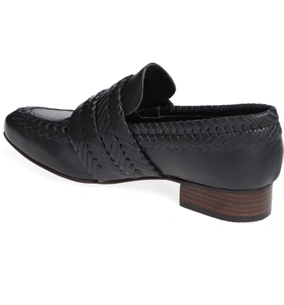 Shop Matisse Edith Woven Loafer In Black