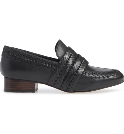 Shop Matisse Edith Woven Loafer In Black