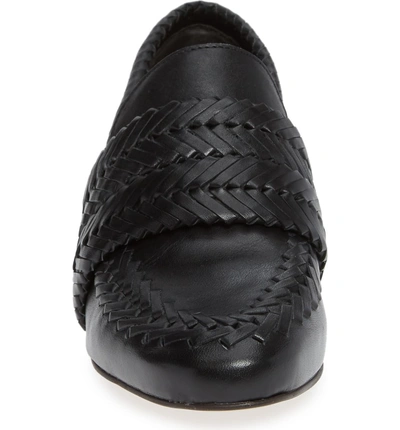 Shop Matisse Edith Woven Loafer In Black