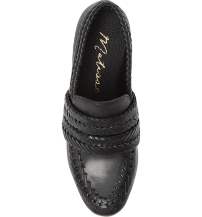 Shop Matisse Edith Woven Loafer In Black