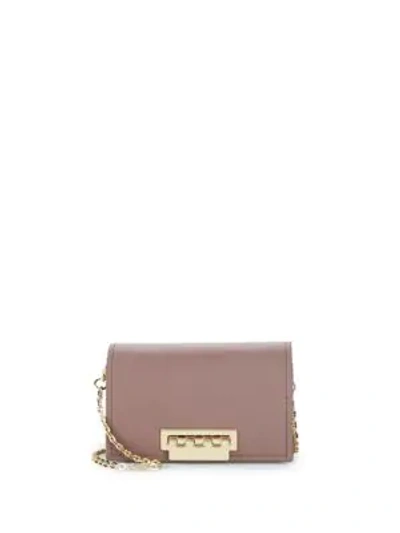Shop Zac Zac Posen Earthette Leather Card Case Mini Bag In Light Pastel Purple