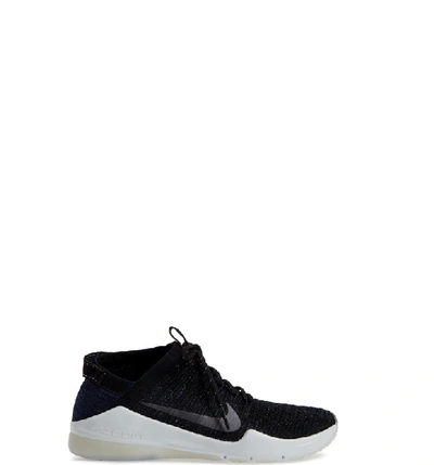 Shop Nike Air Zoom Fearless Flyknit 2 Training Sneaker In Black/ Metallic Navy- Navy