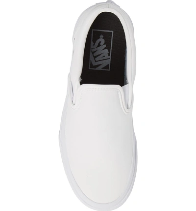 Vans Classic Slip-on Sneaker In True White