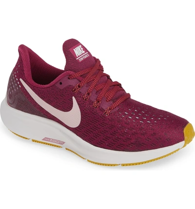 Nike Air Zoom 35 Running Shoe In True Berry/ Plum Grey