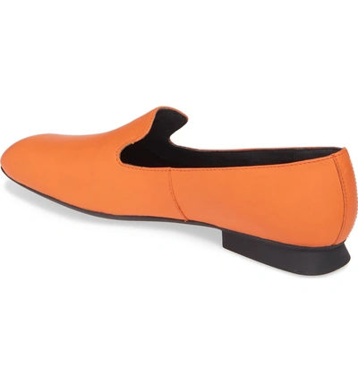 Shop Camper Casi Myra Loafer In Medium Orange Leather