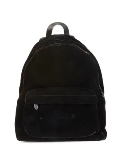 Shop Givenchy Solid Backpack In Black