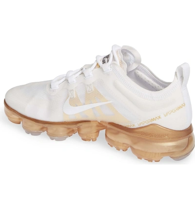 Shop Nike Air Vapormax 2019 Sneaker In Cream/ White/ Metallic Gold
