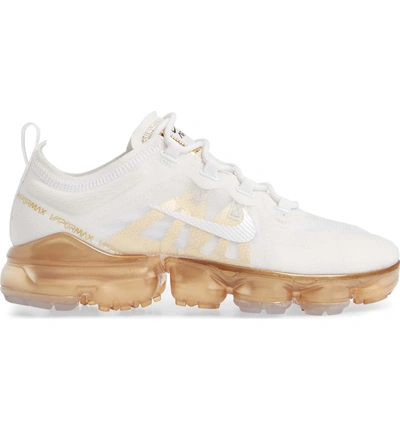 Shop Nike Air Vapormax 2019 Sneaker In Cream/ White/ Metallic Gold