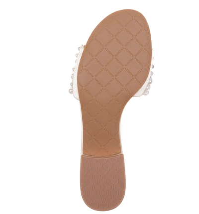 Badgley mischka florentina embellished slide sandal clearance