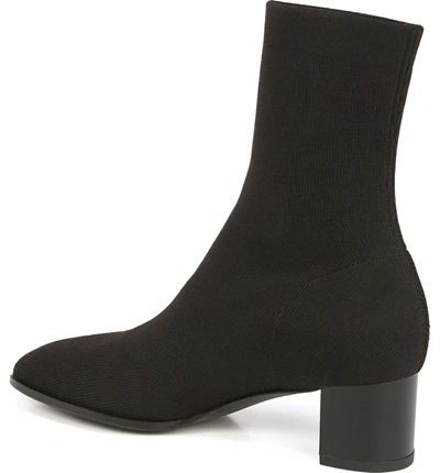 Shop Via Spiga Verena Knit Boot In Black