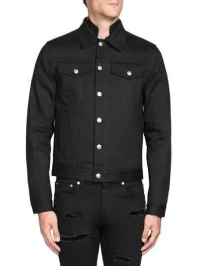 Shop Alexander Mcqueen Long-sleeve Buttoned Jacket In Black