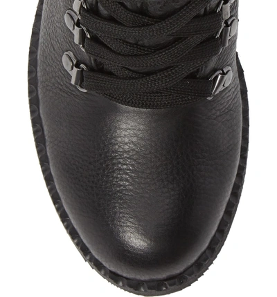 Shop Gentle Souls By Kenneth Cole Brooklyn Combat Boot In Black Leather