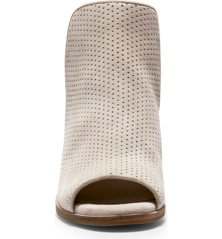 shiloh open toe bootie