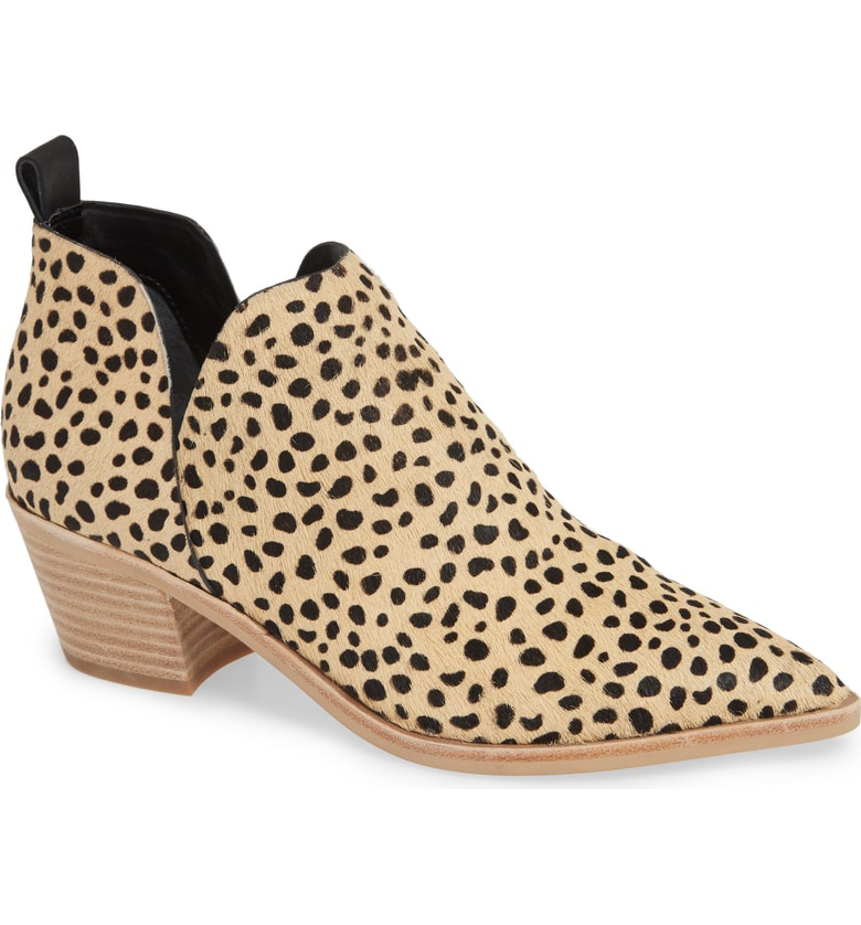 dolce vita sonni leopard bootie