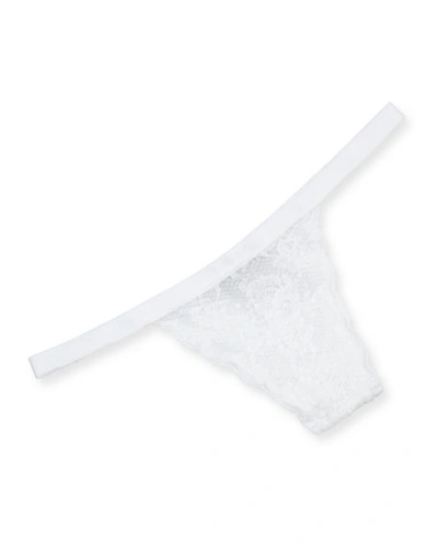 Shop Cosabella Never Say Never Skimpie G-string In White