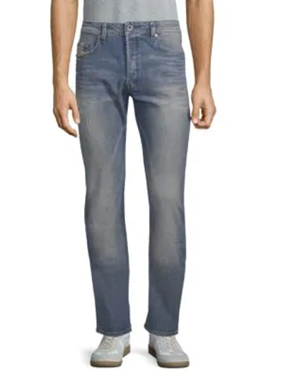 Shop Diesel Buster Classic Jeans In Denim