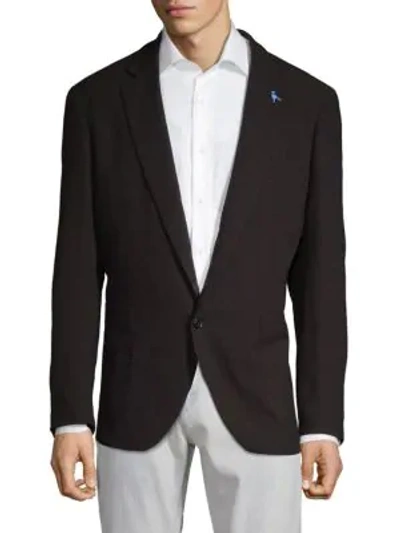 Shop Tailorbyrd Isen Sport Jacket In Black