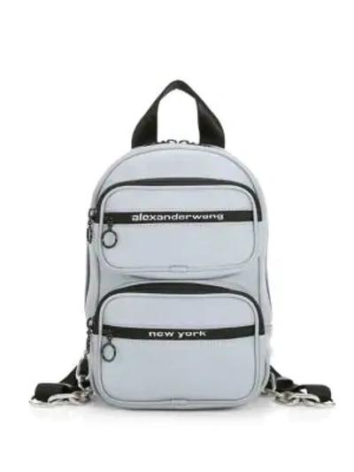 Shop Alexander Wang Medium Attica Soft Backpack In Grey