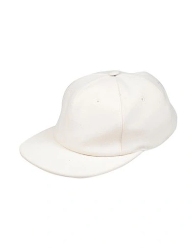 Shop Rick Owens Drkshdw Hats In Ivory