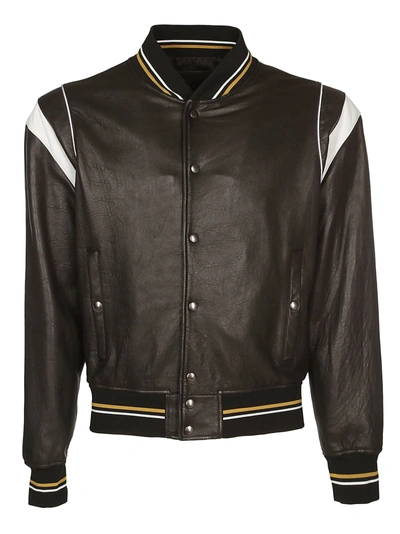 Shop Givenchy Logo Bomber In Black