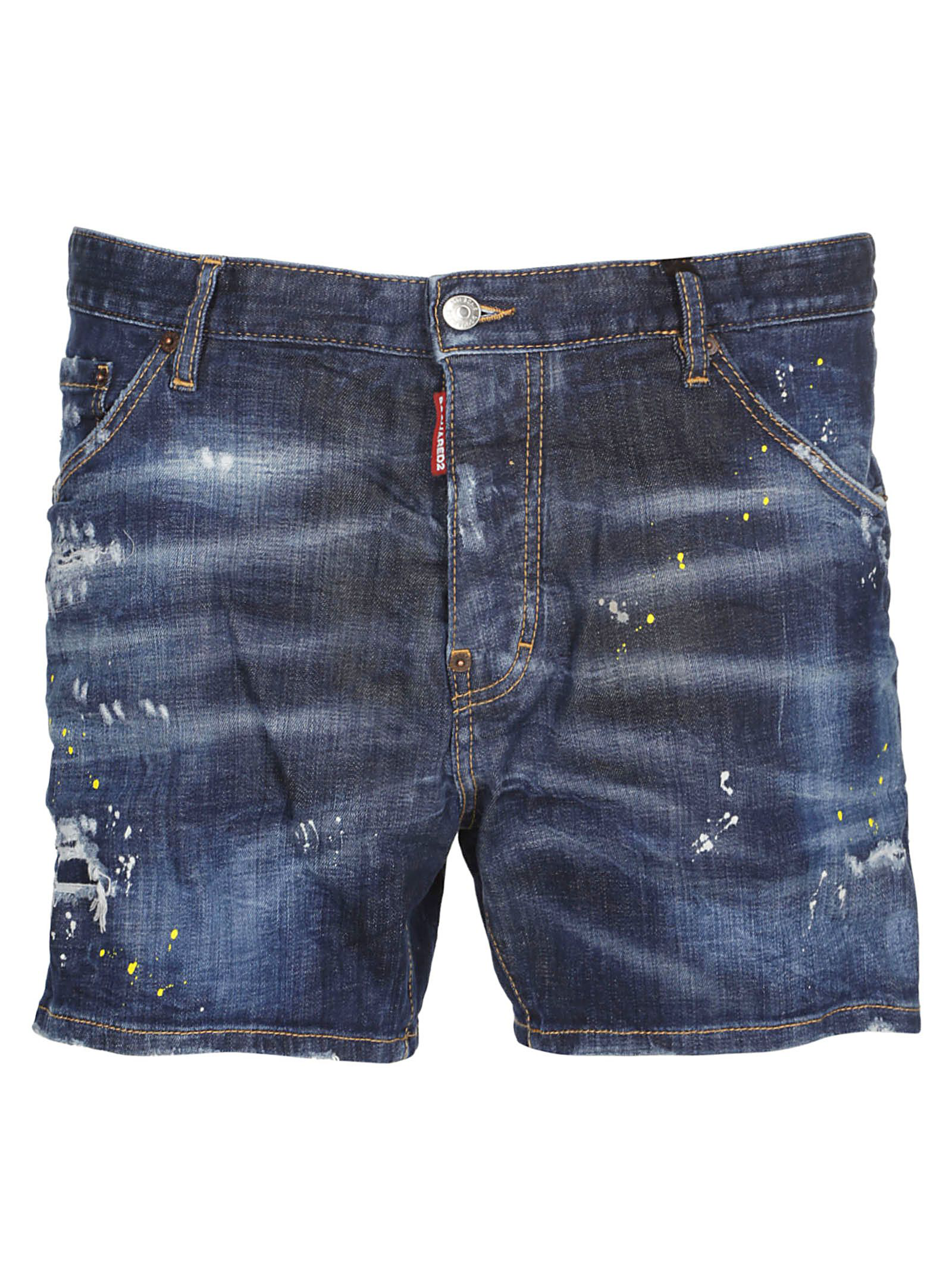 dsquared2 jean shorts