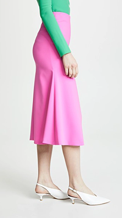 Shop A.w.a.k.e. Circle Skirt In Pink