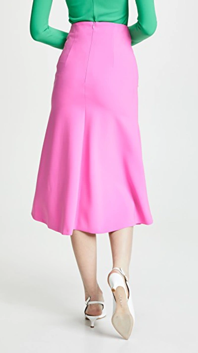 Shop A.w.a.k.e. Circle Skirt In Pink