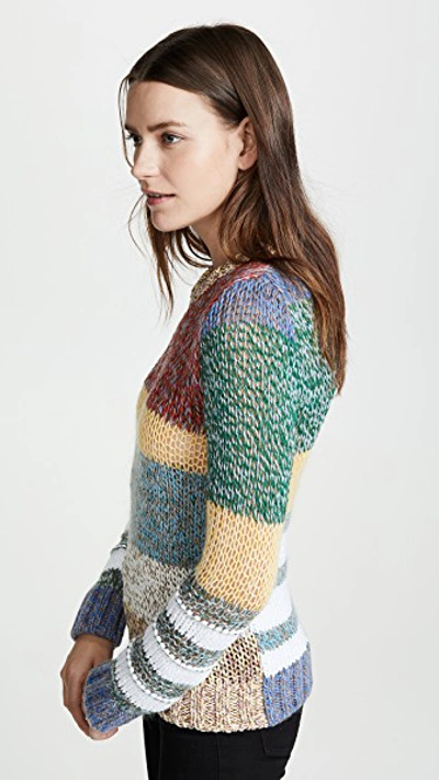 Shop N°21 Striped Sweater In Multi