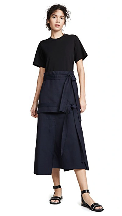 Shop 3.1 Phillip Lim / フィリップ リム Front Tie Dress In Midnight