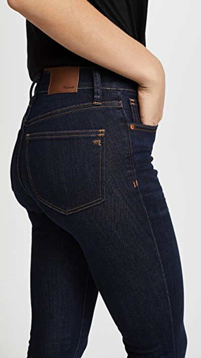 Shop Madewell High Rise Skinny Jeans In Larkspur