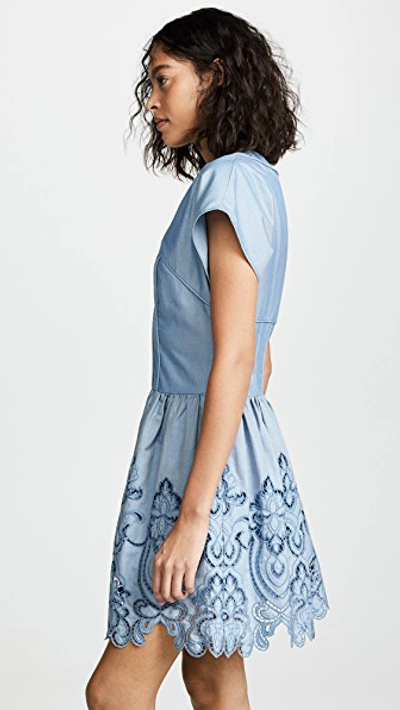 Shop Ramy Brook Ardelle Dress In Chambray