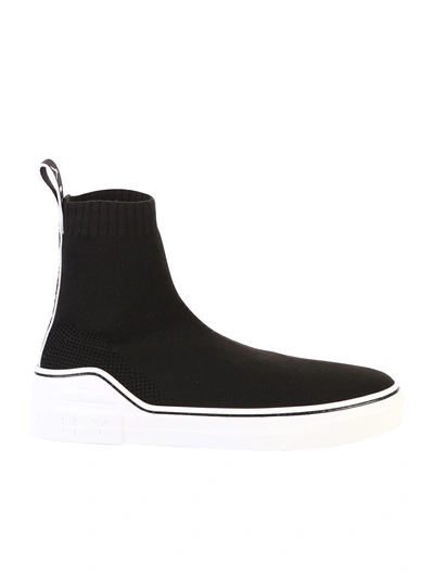 Shop Givenchy Black Sock Sneakers