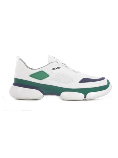 Shop Prada Cloudbust Sneakers In B Talco Bottiglia