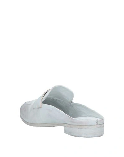 Shop Marsèll Woman Mules & Clogs White Size 6 Soft Leather