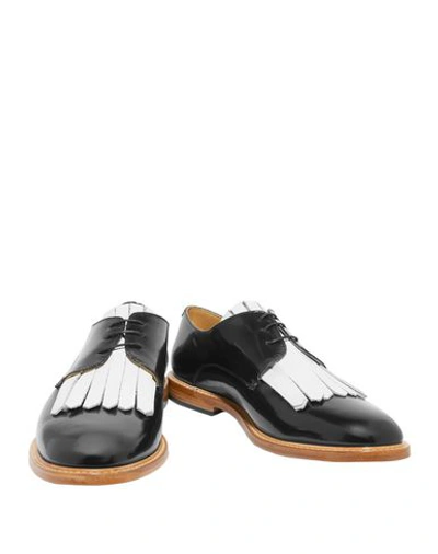 Shop Dieppa Restrepo Laced Shoes In Black