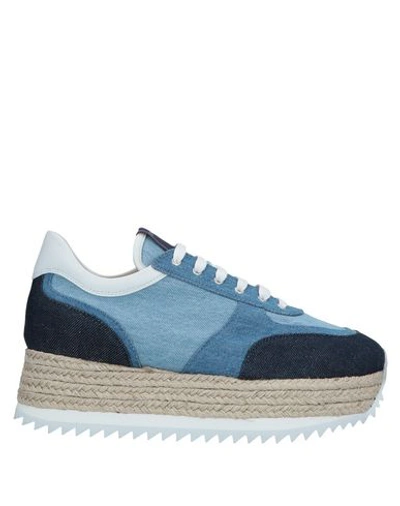 Shop Le Silla Sneakers In Blue