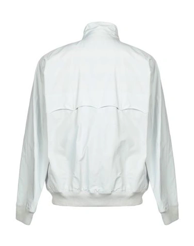 Shop Baracuta Jackets In Light Grey