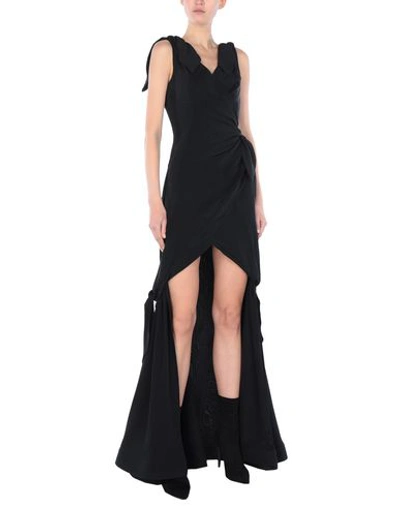 Shop Moschino Formal Dress In Black