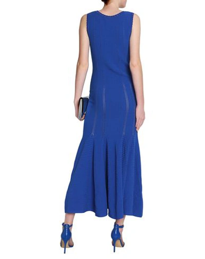 Shop Antonio Berardi Long Dresses In Bright Blue