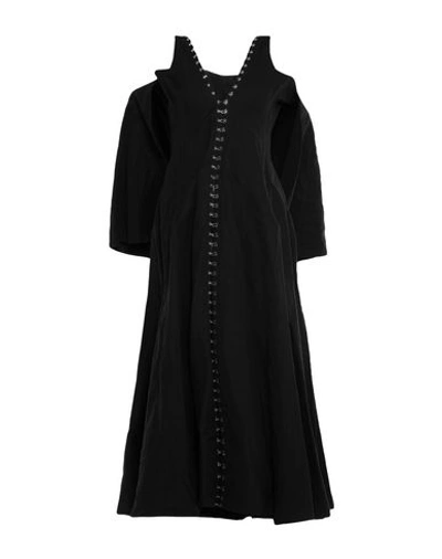 Shop Yohji Yamamoto Long Dress In Black