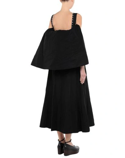 Shop Yohji Yamamoto Long Dress In Black