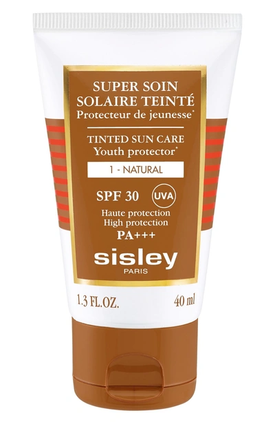 Shop Sisley Paris Tinted Sunscreen Cream Spf 30 In Natural