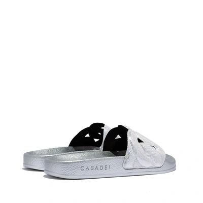 Shop Casadei Pool In Silver