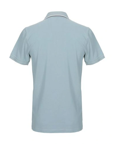 Shop Belstaff Polo Shirt In Grey