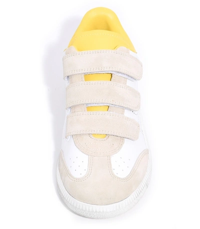Shop Isabel Marant Beth Sneaker In Yellow