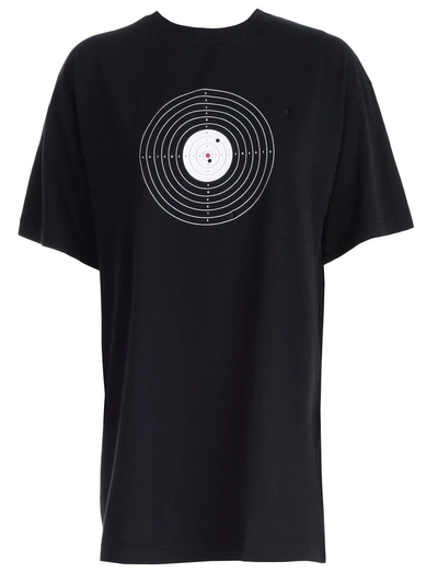 Vetements Target Printed T-shirt In Black | ModeSens