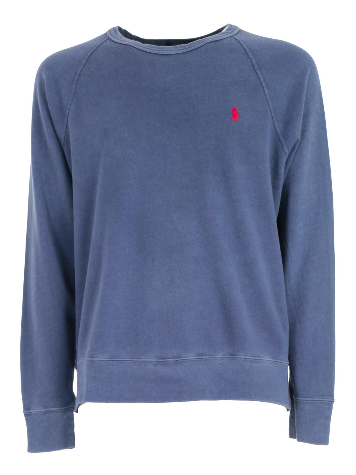 Polo Ralph Lauren Lightweight Sweatshirt In Cruise Navy | ModeSens